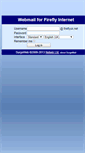 Mobile Screenshot of mail.fireflyuk.net