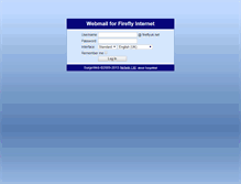 Tablet Screenshot of mail.fireflyuk.net